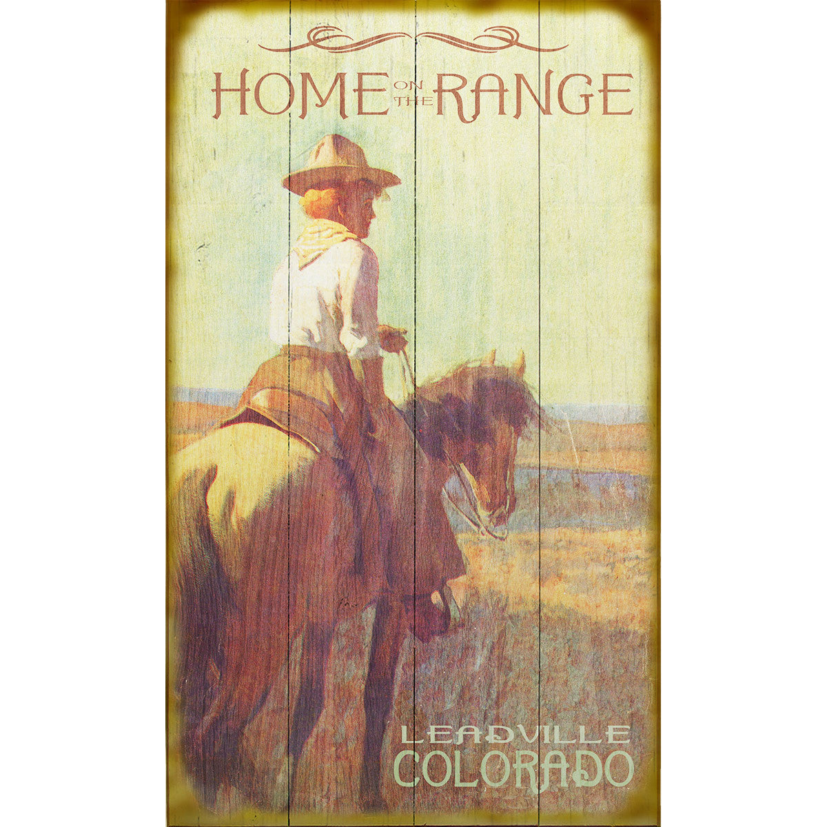 Home on the Range Personalized Signs