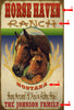 Horse Haven Ranch Sign
