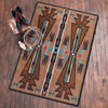 Horse Thieves Turquoise Rug Collection
