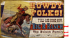 Howdy Horizontal Sign