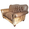 Limestone Tufted Loveseat