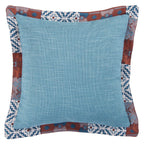 Old Dominion Reversible Patchwork Linen Pillow