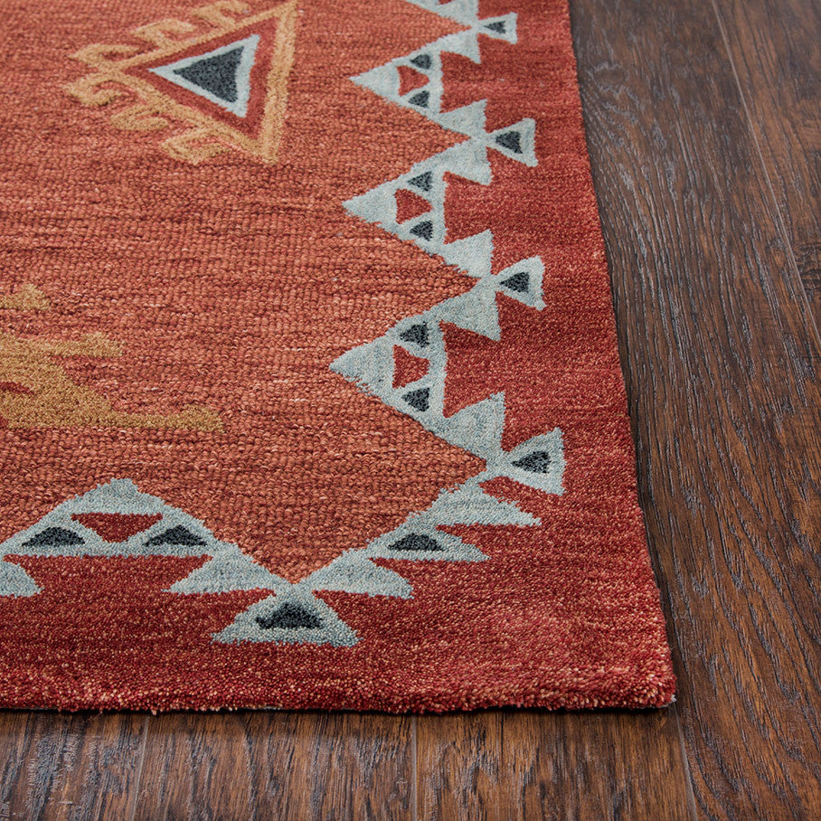 Rust Desert Rug Collection