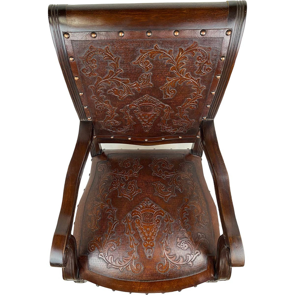 Imperial Chair with Arms - Colonial & Antique Brown