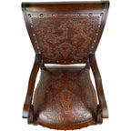 Imperial Chair with Arms - Colonial & Antique Brown