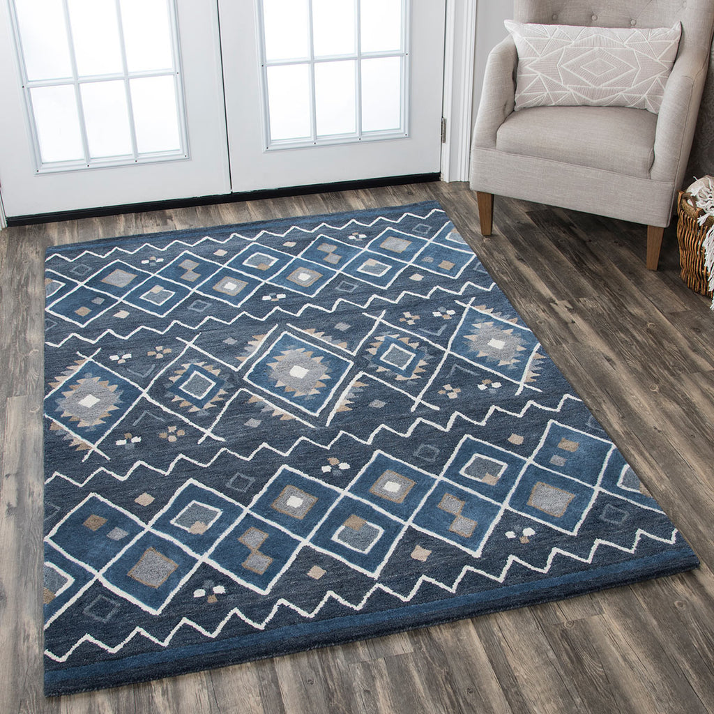 Indigo Tubac Rug Collection
