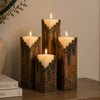 Iron Cascade Candle Holders