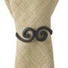 Iron Swirls Napkin Rings - Set of 4