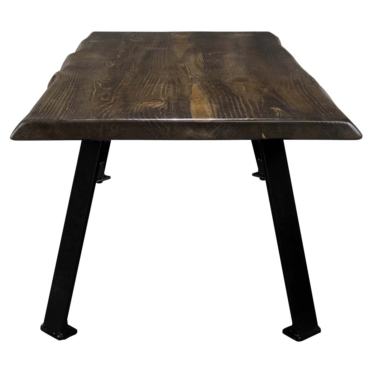 Lima Coffee Table with Blackstone Iron Legs