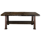 Lima Coffee Table with Shelf & Copper Creek Legs