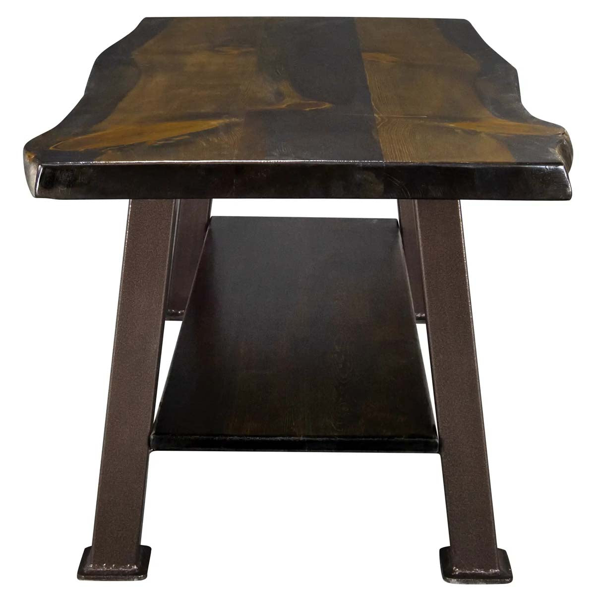 Lima Coffee Table with Shelf & Copper Creek Legs