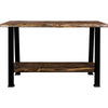 Lima Console Table with Shelf & Provincial Stain