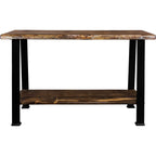 Lima Console Table with Shelf & Provincial Stain