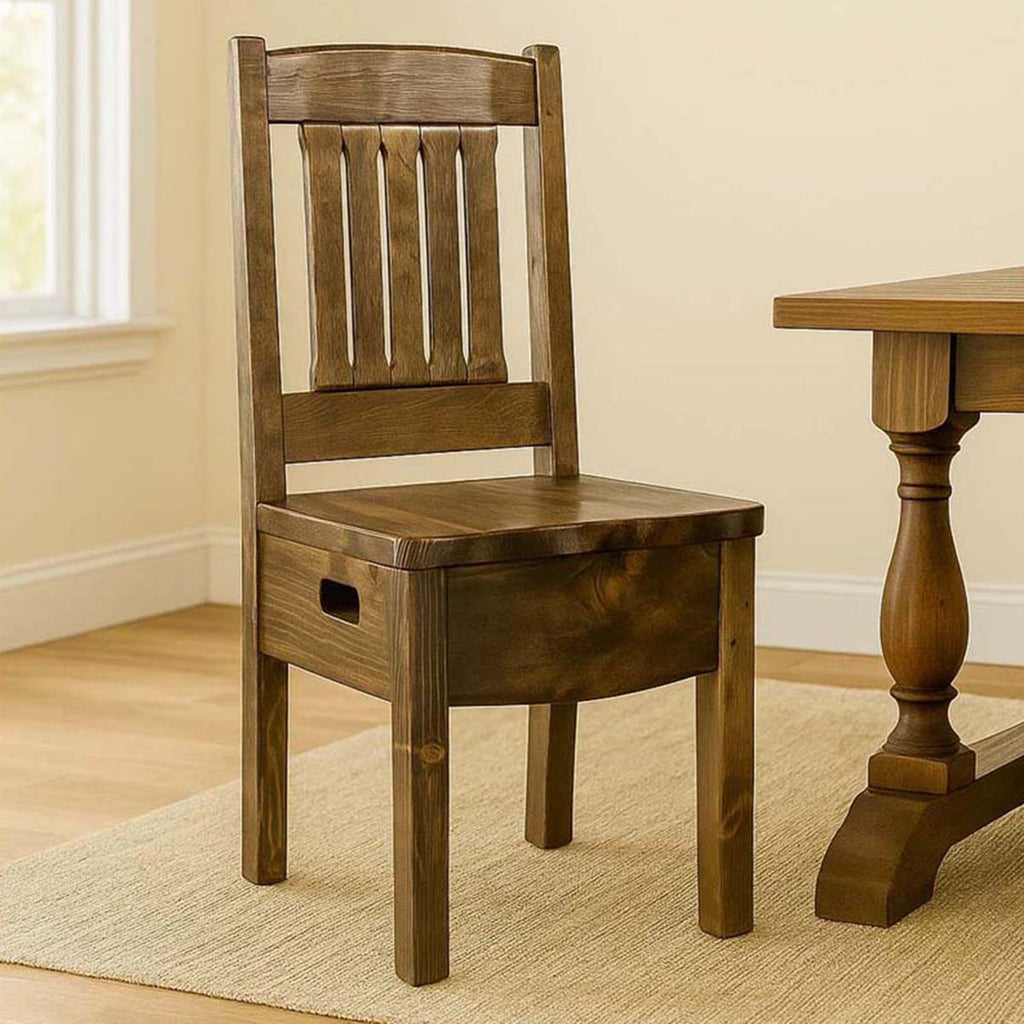 Lima Live Edge 18 Inch Dining Side Chair