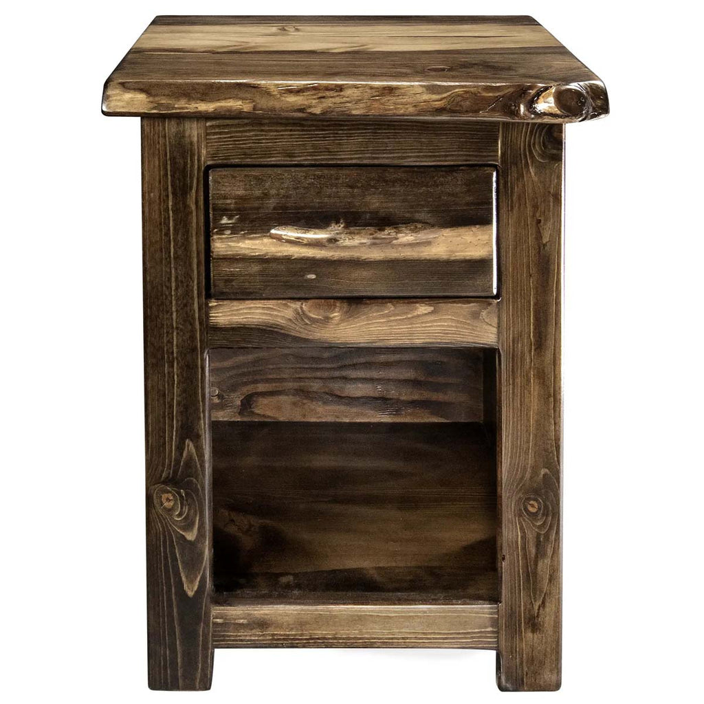 Lima Live Edge 25 Inch Nightstand