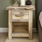 Lima Live Edge 25 Inch Nightstand