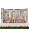 Lima Live Edge Bed with Clear Lacquer