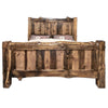 Lima Live Edge Bed with Provincial Stain