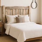 Lima Live Edge Headboard with Clear Lacquer