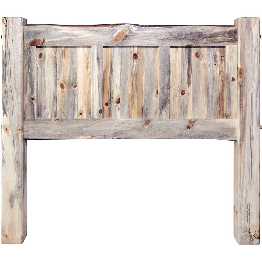 Lima Live Edge Headboard with Clear Lacquer