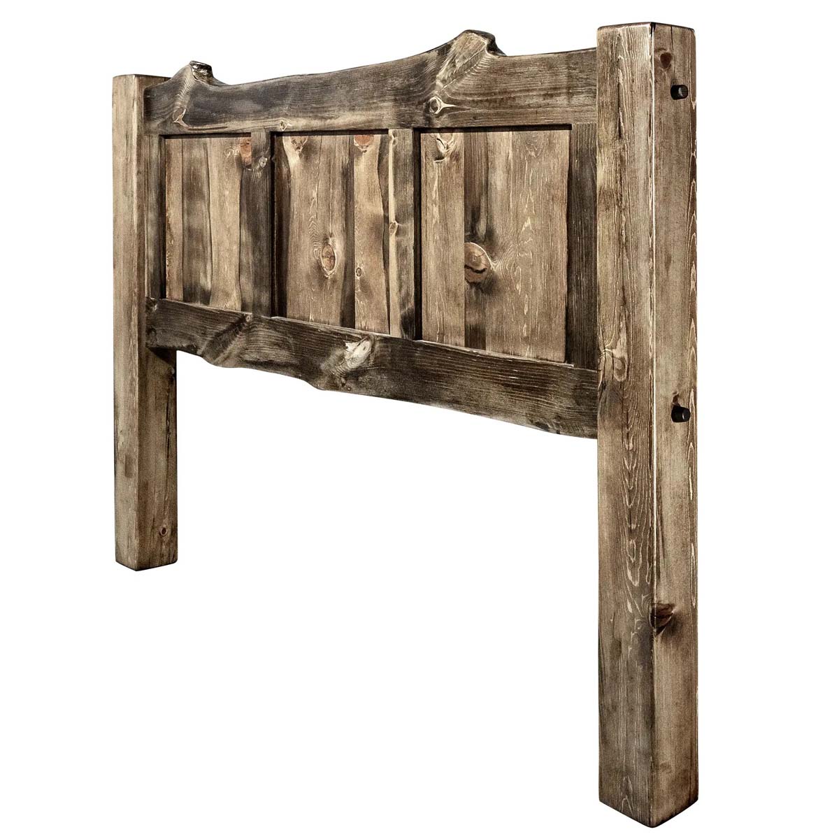 Lima Live Edge Headboard with Provincial Stain