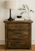 Lima Sawn 3 Drawer Chest with Iron