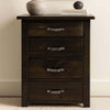 Lima Sawn 4 Drawer Chest with Iron