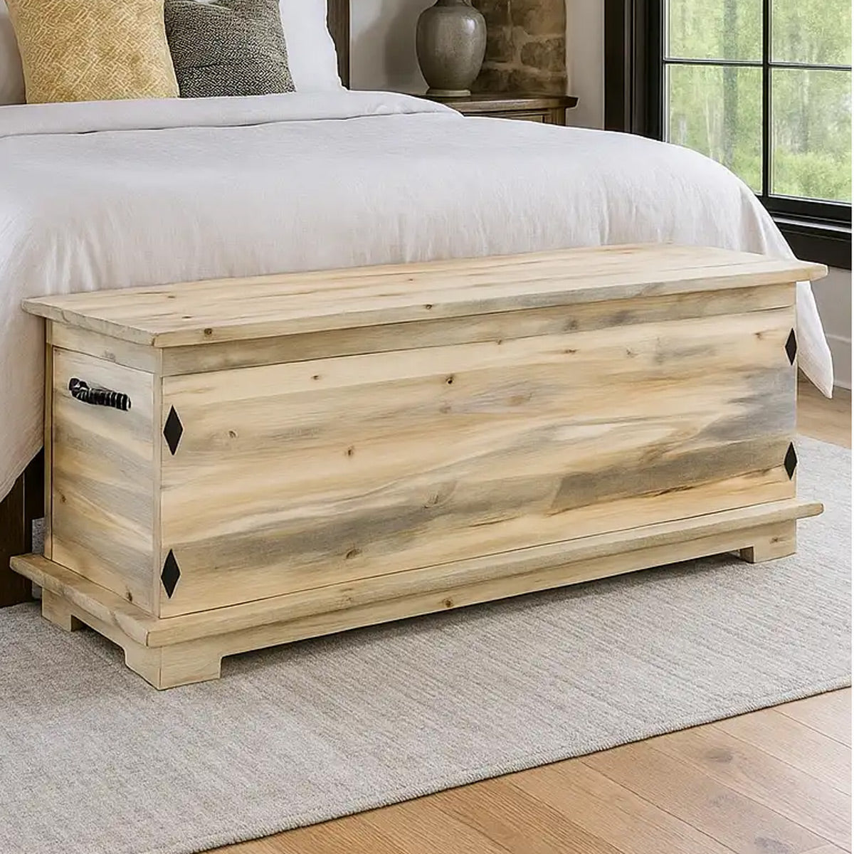 Lima Sawn 6 Foot Blanket Chest