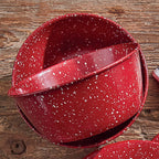 Lodge Red Cereal Bowls - Set of 4 - OUT OF STOCK UNTIL 09/17/2026