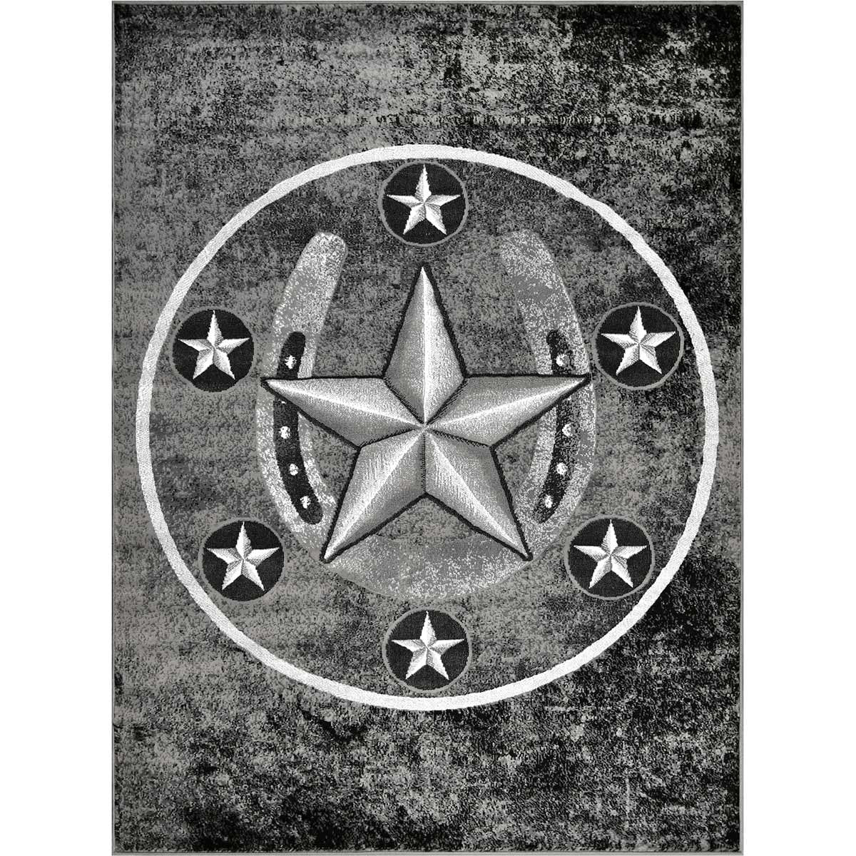 Lonestar Ranch Gray Rug Collection