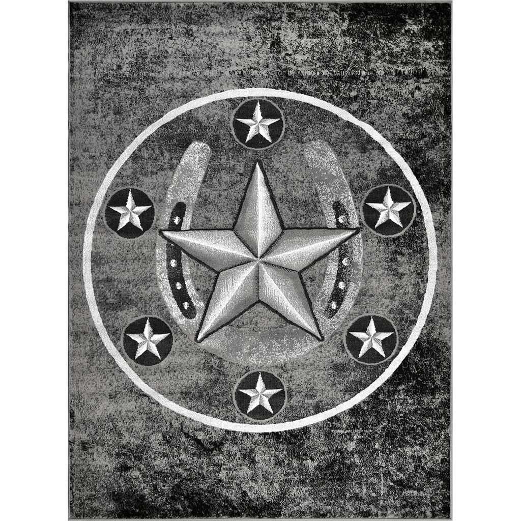 Lonestar Ranch Gray Rug Collection