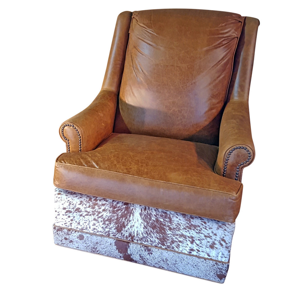 Samuel Tallback Swivel Glider