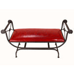 Coronado Double Vanity Bench - Colonial Red