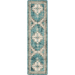 Sedona Nights Turquoise Rug - 2 x 8