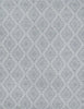 Dusty Gray Western Indoor/Outdoor Rug - 8 x 10