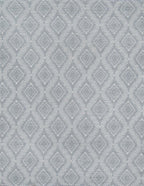 Dusty Gray Western Indoor/Outdoor Rug - 8 x 10