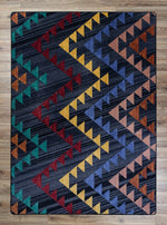 Fanfare Navy Rug - 5 x 8