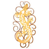 Canyon Lizard Cutout Swirl Wall Art