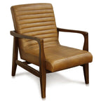 Wooden Saddle Lounge Chair