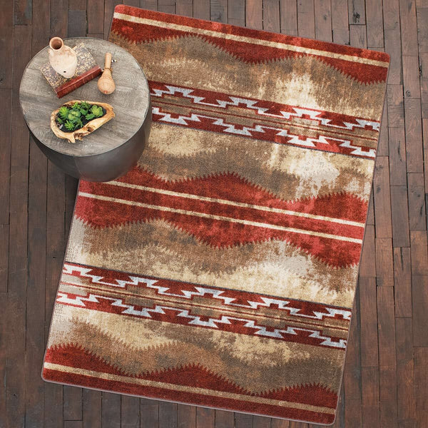 Red Canyon Natural Rug - 8 Ft. Round