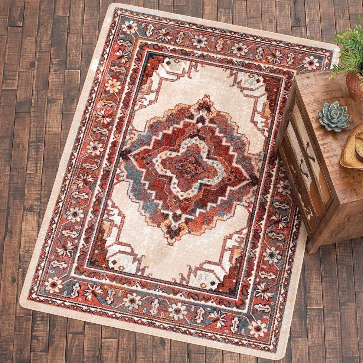 Southwest Manor Rug - 2 x 8