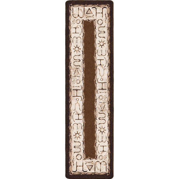 Western Brands Rug - 2 x 8