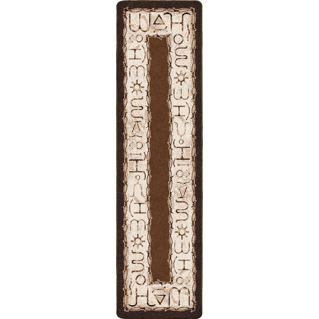 Western Brands Rug - 2 x 8