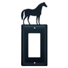 Standing Horse Single GFI Cover - OUT OF STOCK UNTIL 07/18/2026