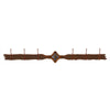 Unakite Stone 6 Hook Coat Rack