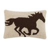 Rodeo Racehorse Hooked Pillow - OUT OF STOCK UNTIL 07/02/2026