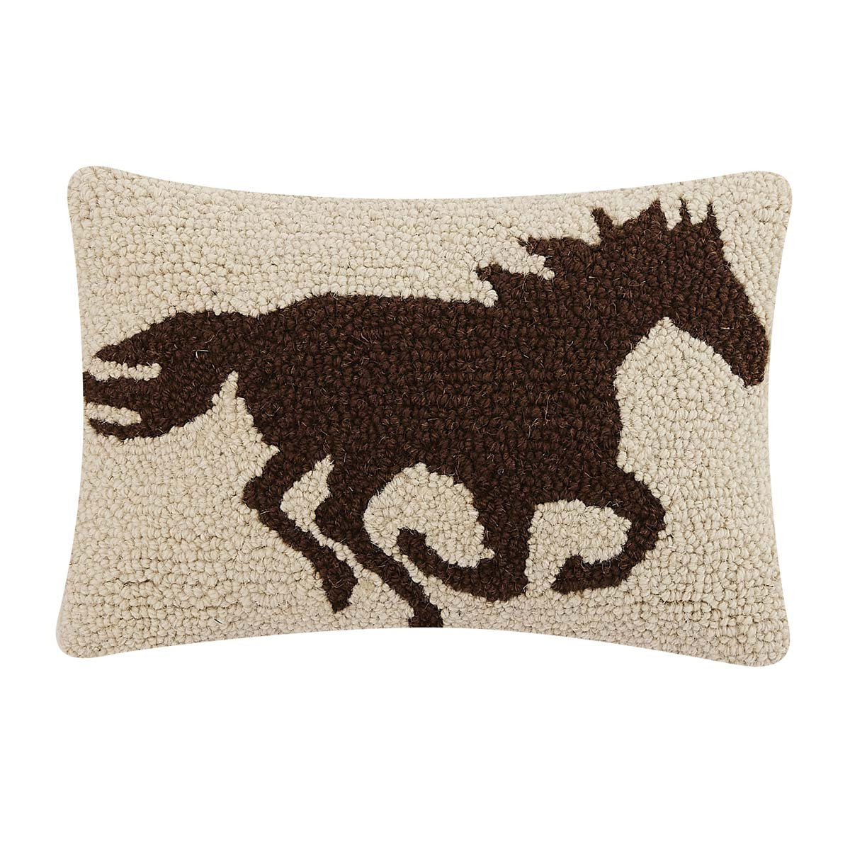 Rodeo Racehorse Hooked Pillow - OUT OF STOCK UNTIL 07/02/2026