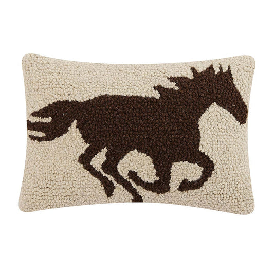 Rodeo Racehorse Hooked Pillow - OUT OF STOCK UNTIL 07/02/2026
