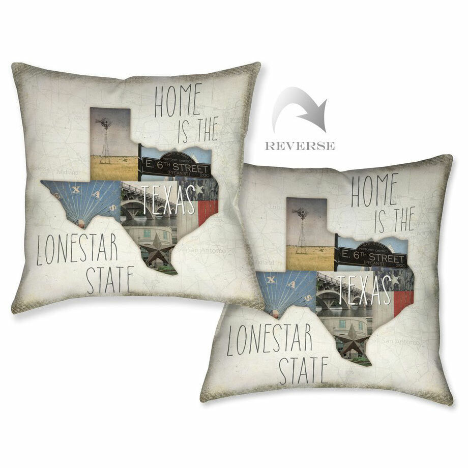 Texas Lone Star Pillow