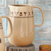 Branded Ceramic Pitcher